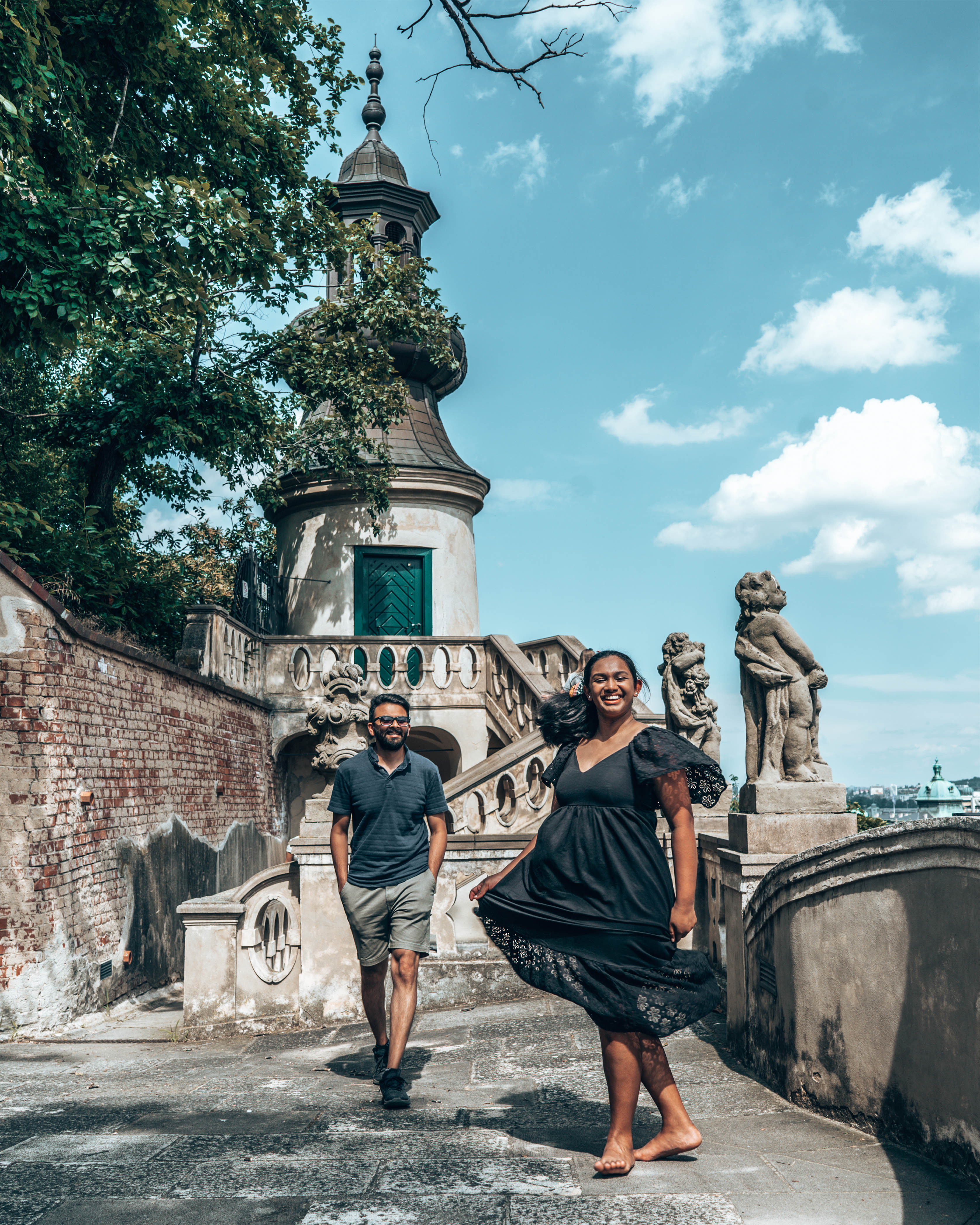Prague Castle garden